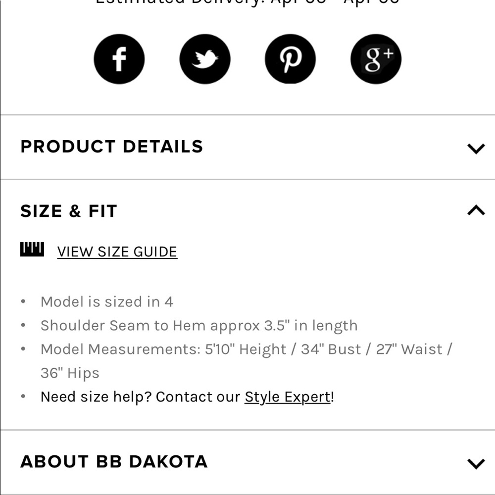 BB Dakota off the shoulder dress - Picture 5 of 5